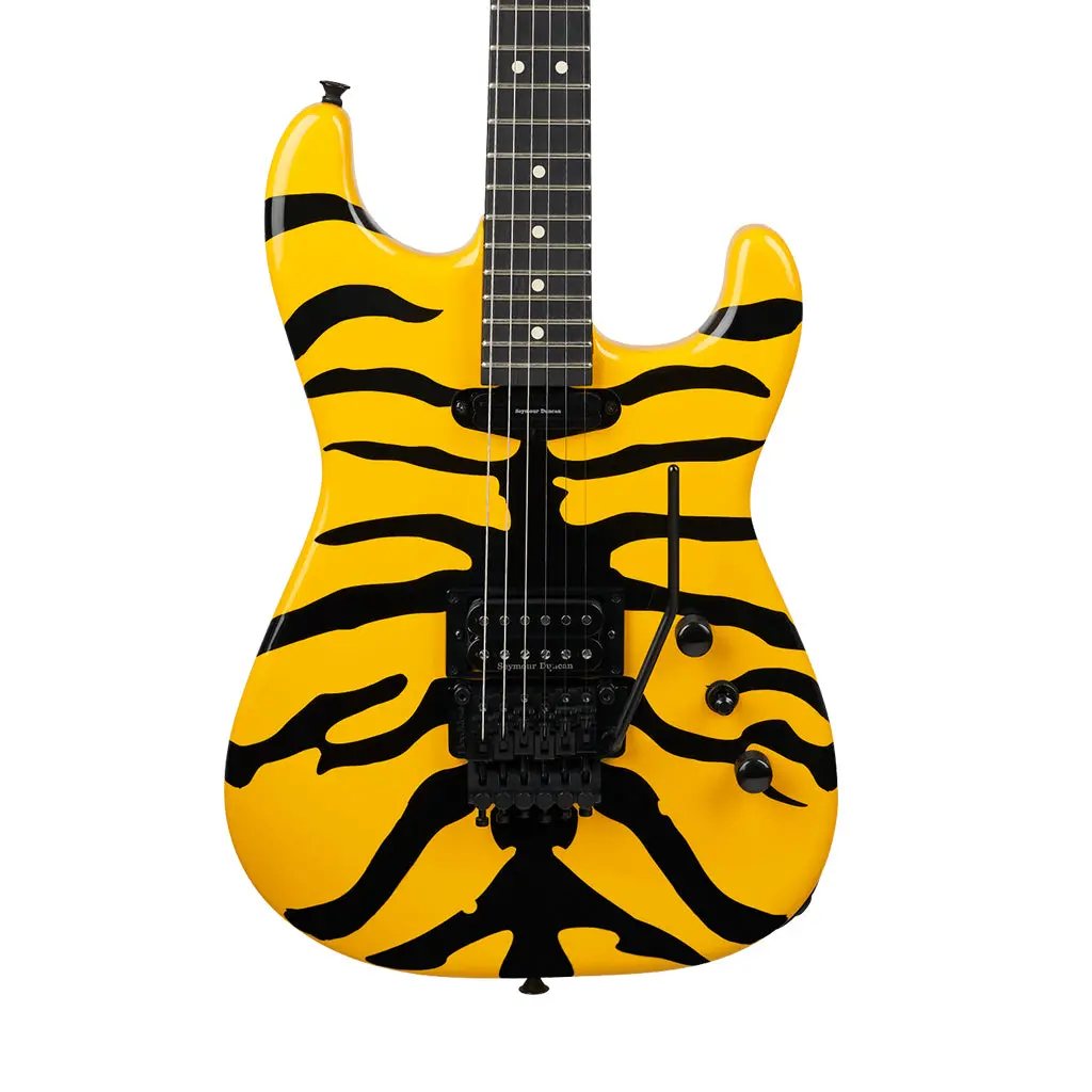 Jackson Pro Origins 1985 San Dimas Sd1 Hh Fr Limited Edition Electric Guitar - Yellow Bengal 1