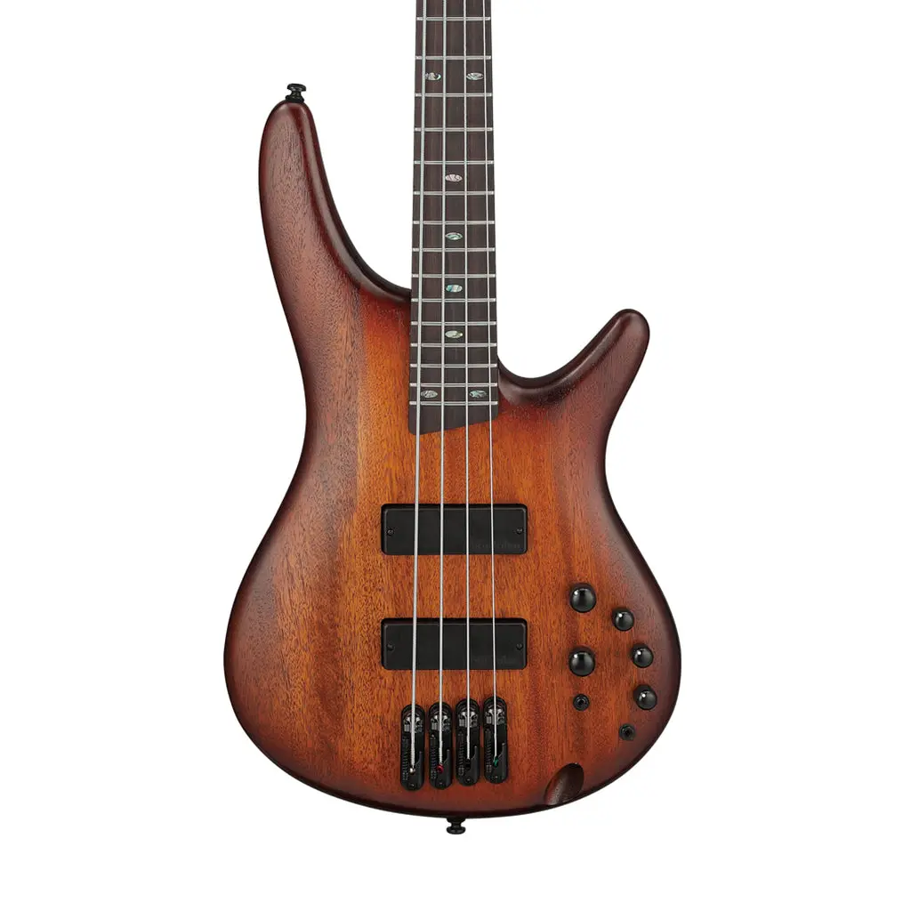 Ibanez Sr500a Electric Bass Bartolini Pickups - Mahogany Brown Burst Low Gloss 1