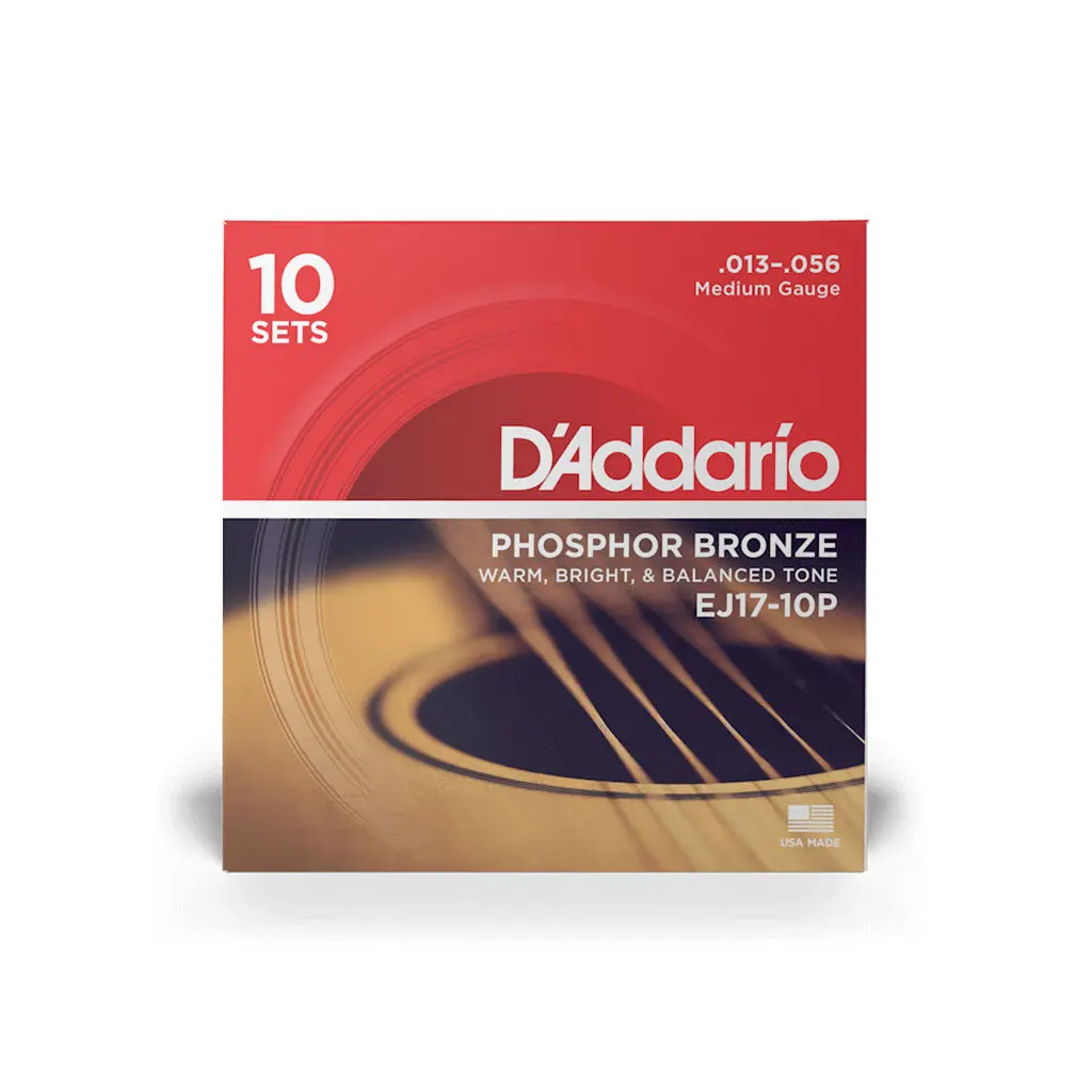 D'addario Propack Phosphor Bronze 13-56 1