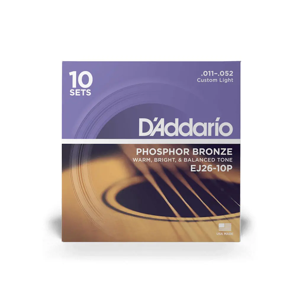 D'addario Propack Phosphor Bronze 11-52 1