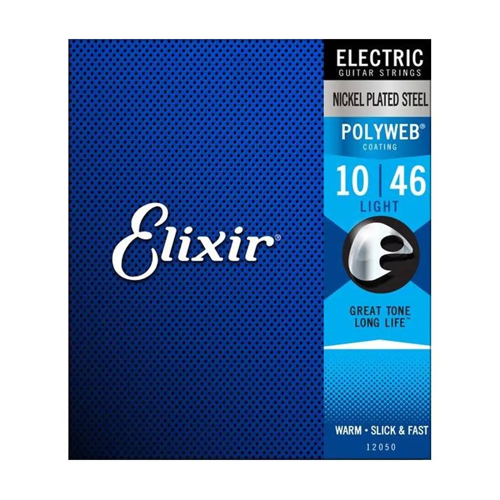 Elixir Polyweb 10/46 Electric String Set Nickel Plated Steel Light E12050 1