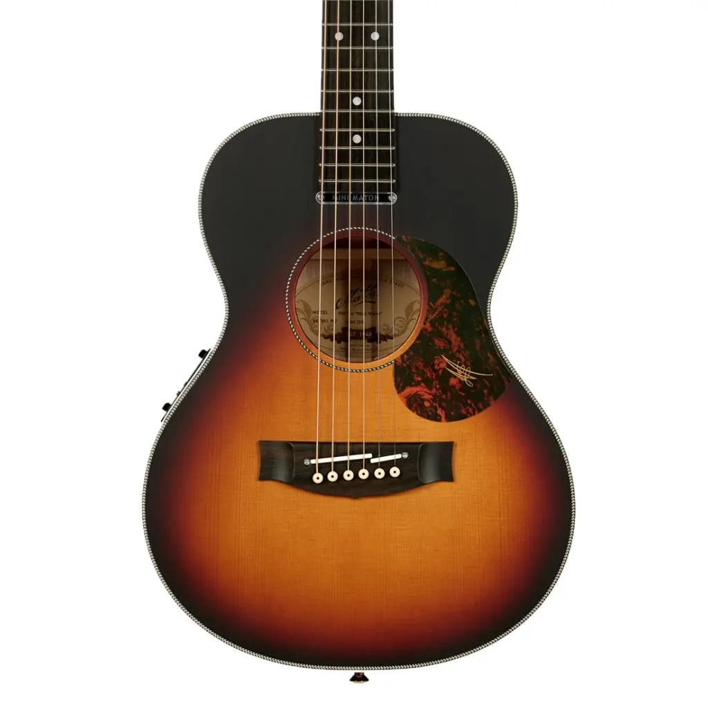 Maton Mini Troubadour Acoustic Guitar - Tobacco Sunburst 1