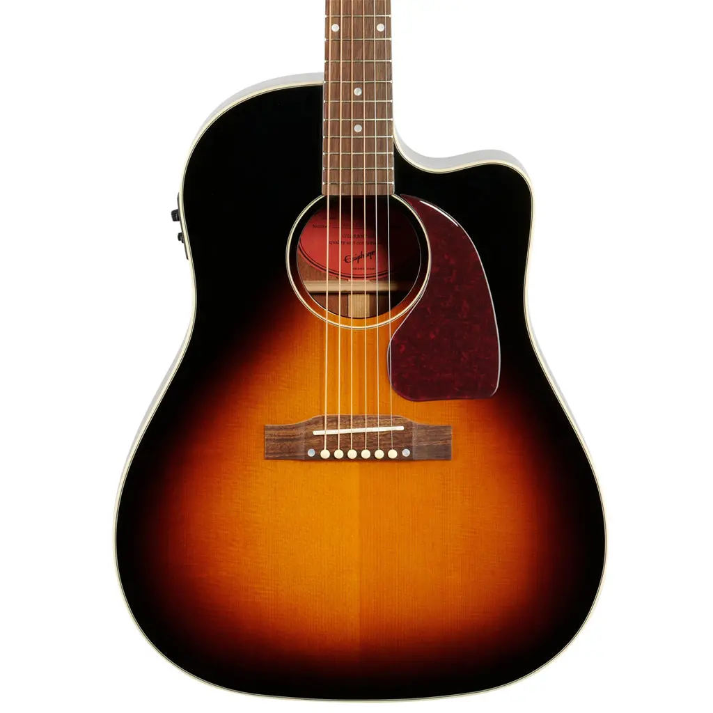 Epiphone J45ec Cutaway Acoustic Guitar - Vintage Sunburst 1