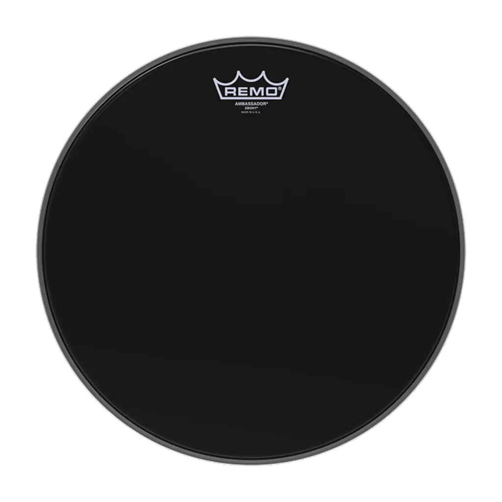 Remo 8" Ebony Ambassador 1