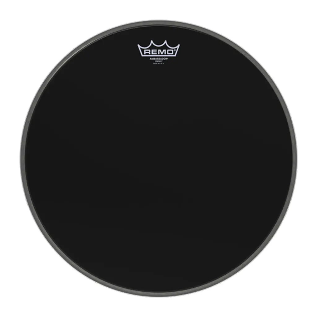 Remo 20" Ambassador Ebony 1