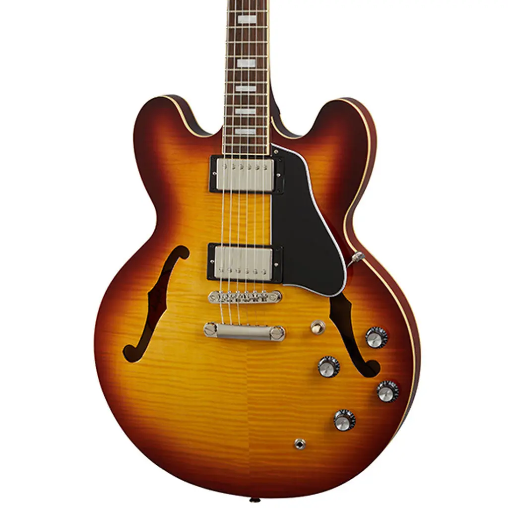 Epiphone Es-335 Figured - Raspberry Tea Burst 1