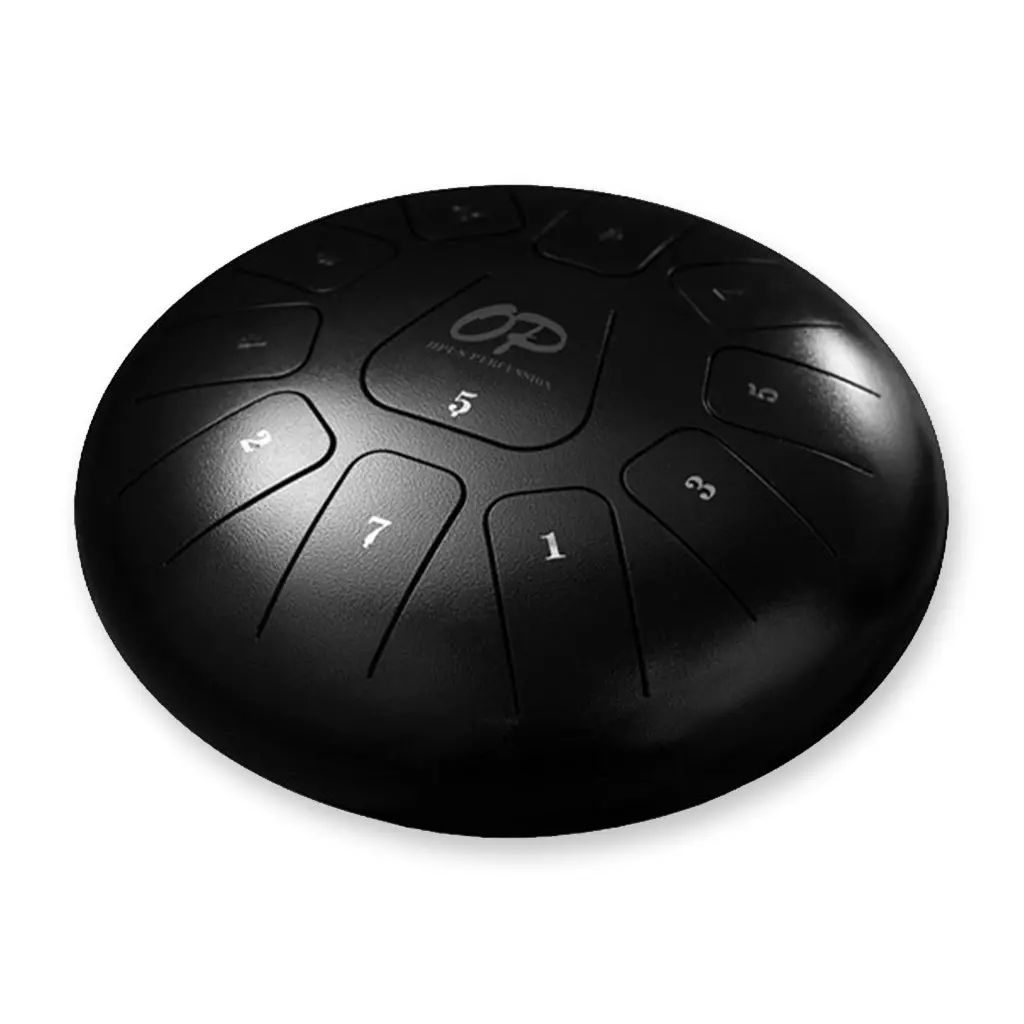 Opus 12" Tongue Drum - C - Black 1