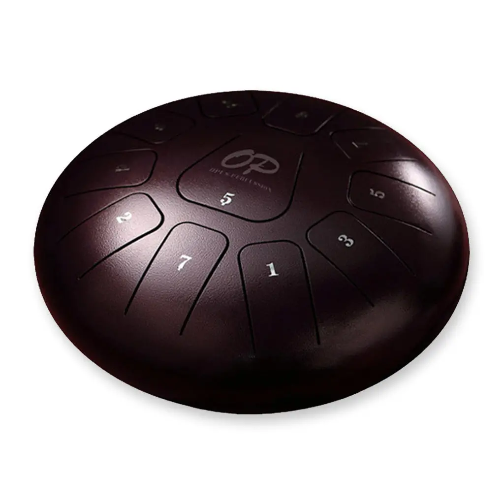 Opus 12" Tongue Drum - C - Deep Purple 1