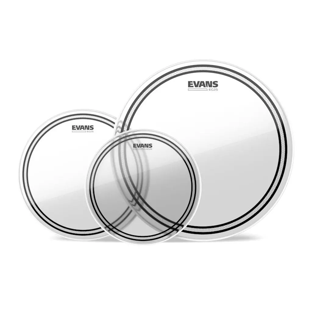Evans Ec2s Clear Rock Tom Pack - 10" 12" 16" 1