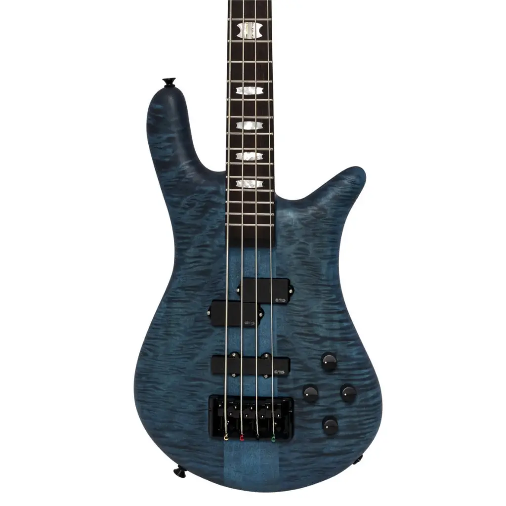 Spector Euro 4 Lx Bass Guitar - Black & Blue 1