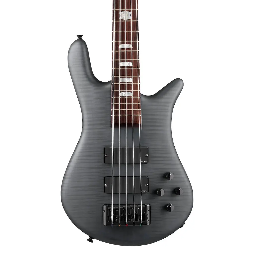 Spector Euro 5 Lx Bass Guitar - Transparent Black 1