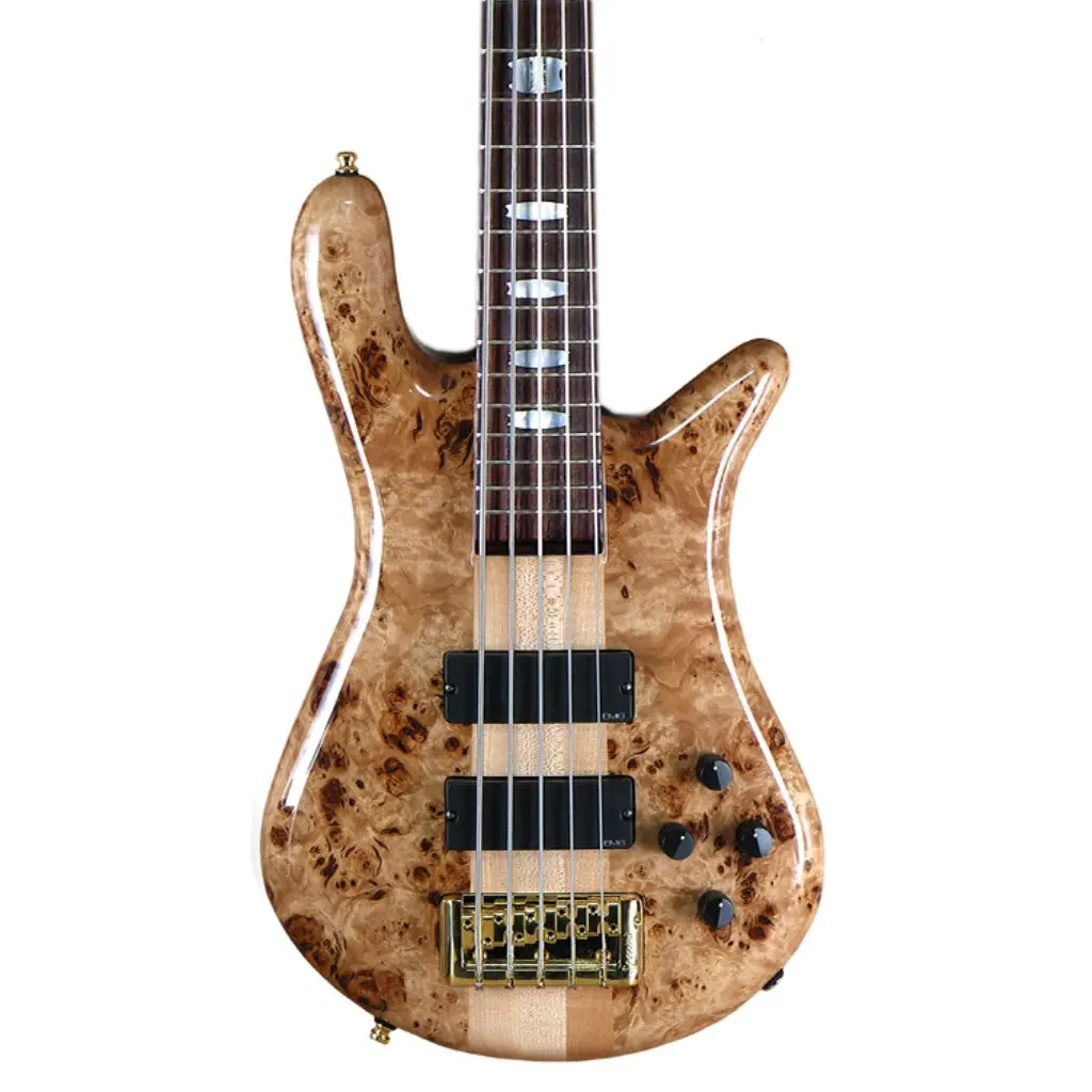 Spector Euro 5 Lx Bass Guitar - Poplar Burl Gloss 1