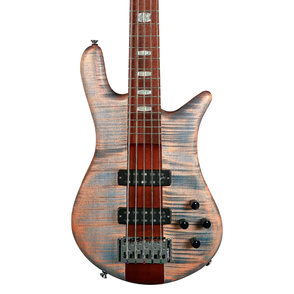 Spector Euro 5 Roasted Bass Guitar - Sundown Glow 1