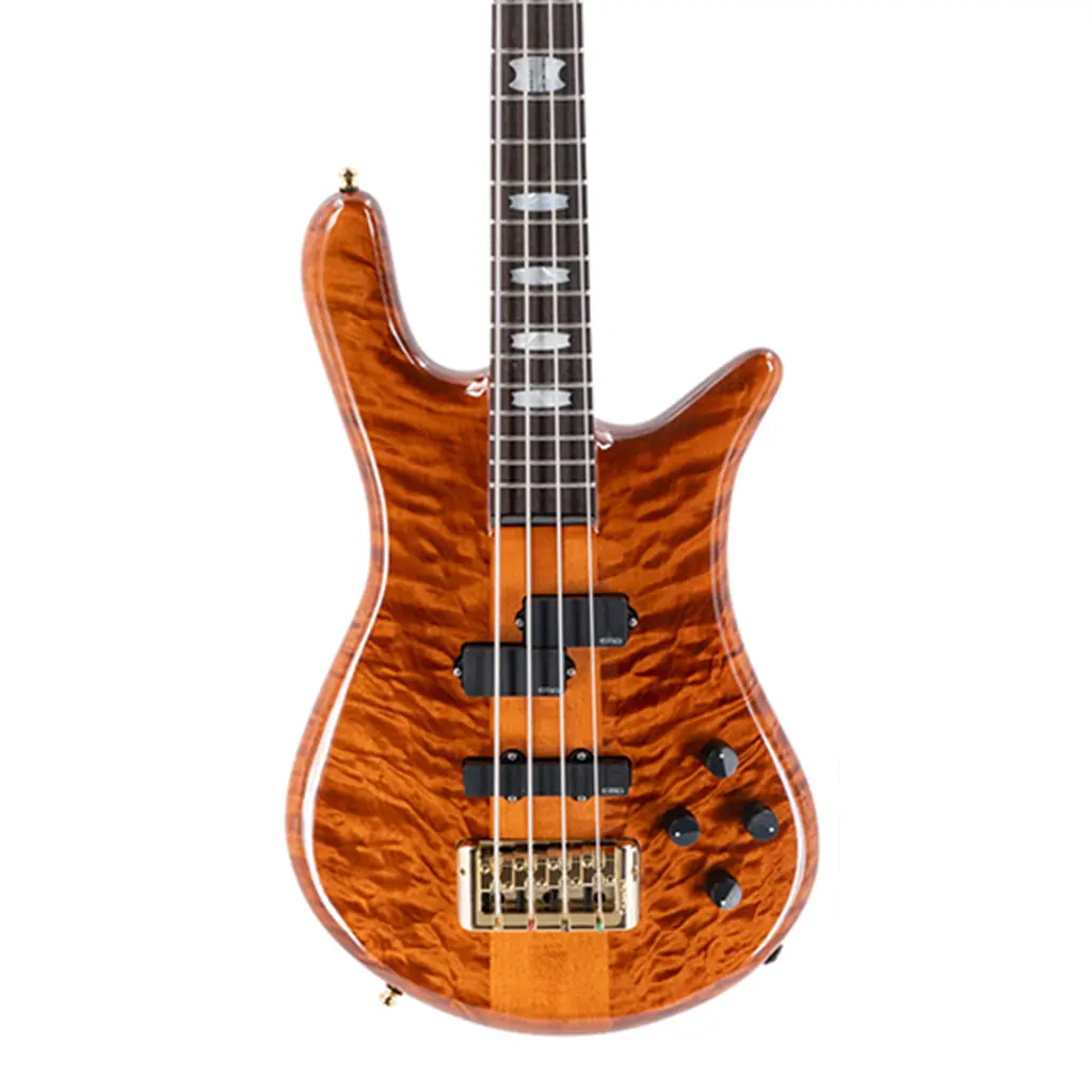 Spector Euro4 Lx Doug Wimbish Signature Bass Guitar - Amber Stain 1