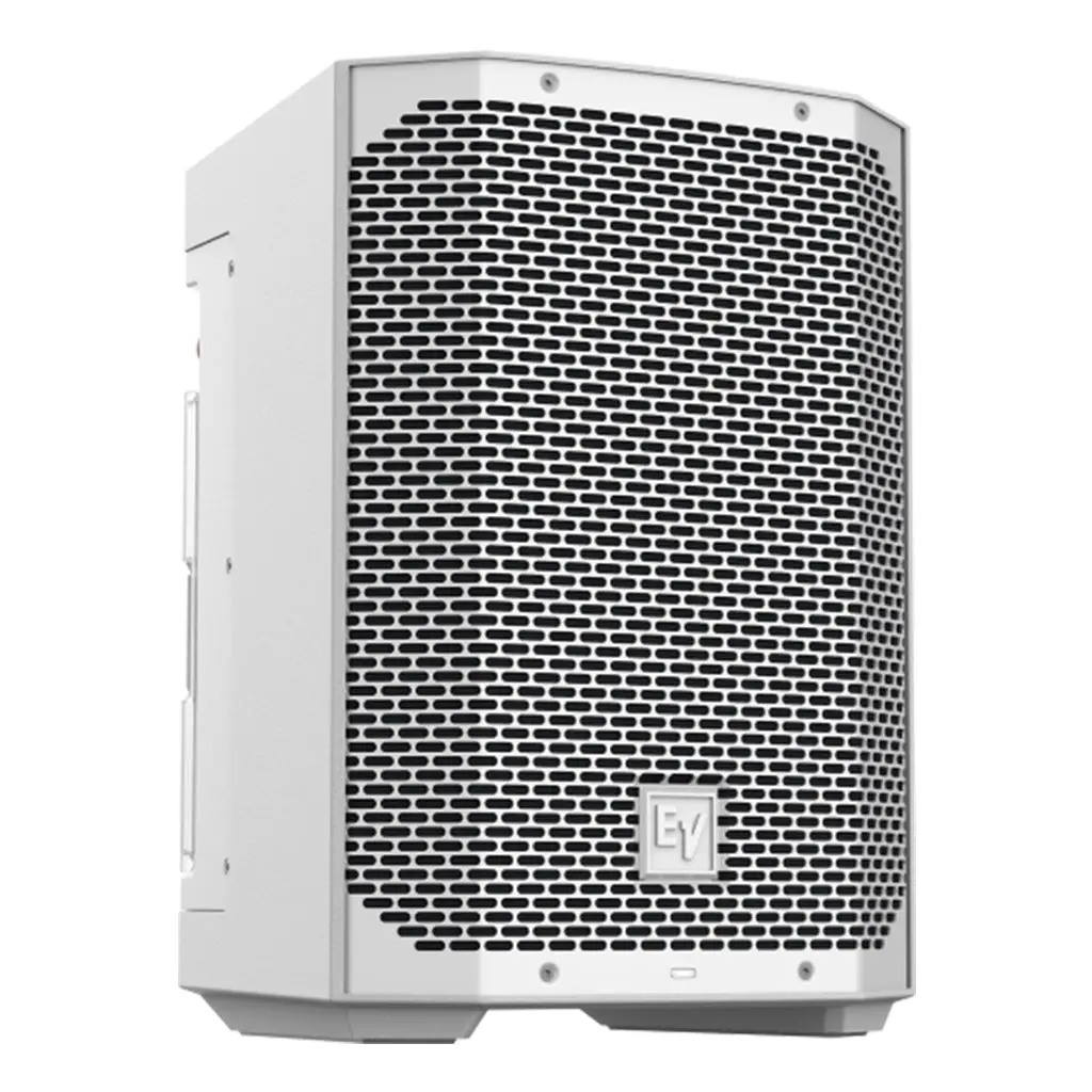 Electro Voice Everse 8 Weatherised Battery Powered Loudspeaker With Bluetooth® Audio And Control In White 1