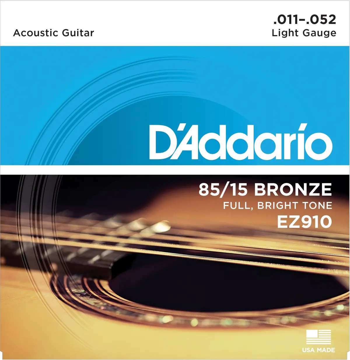 D'addario Ez910 85/15 Bronze 11-52 1