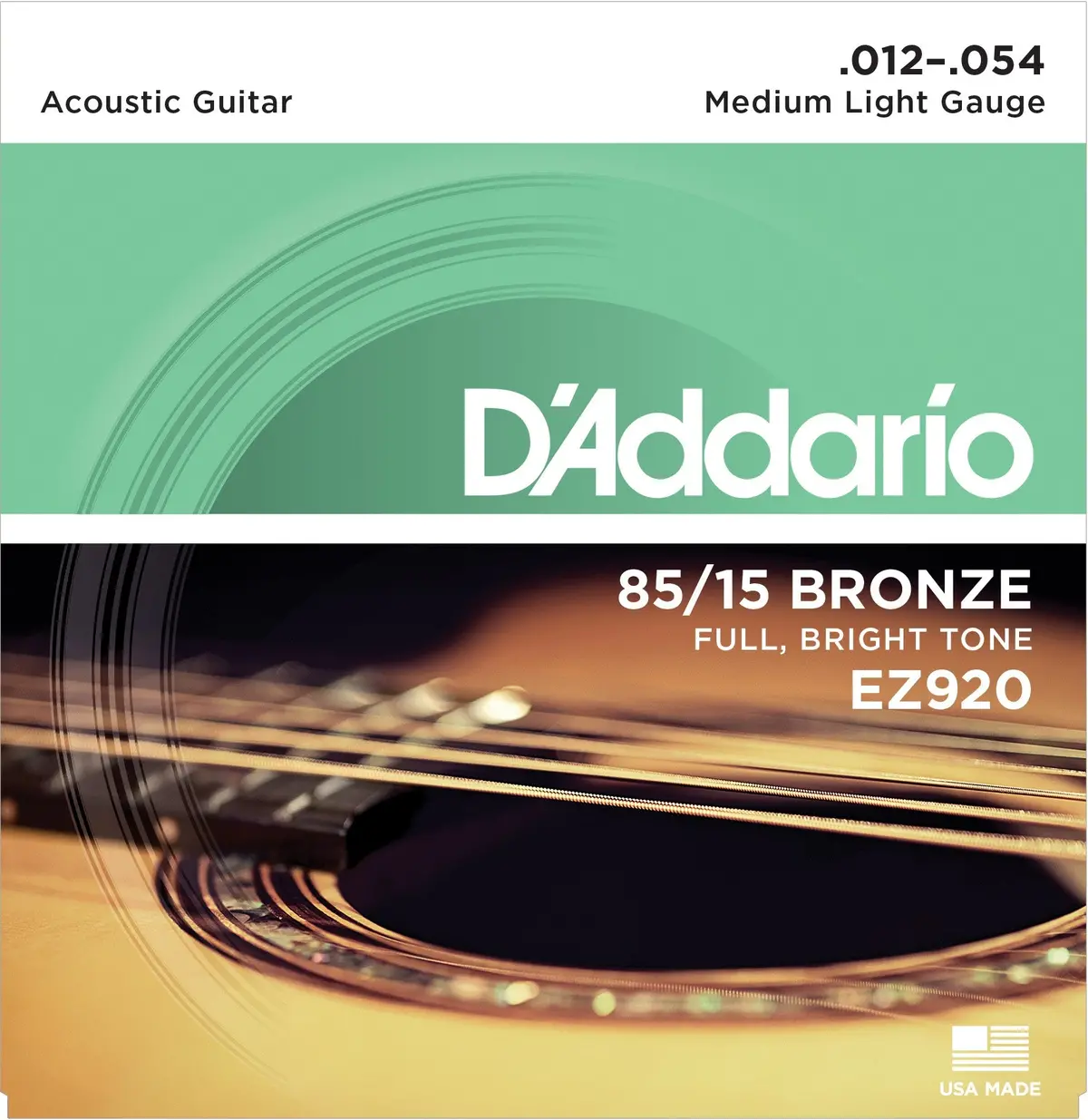 D'addario Ez920 85/15 Bronze 12-54 1