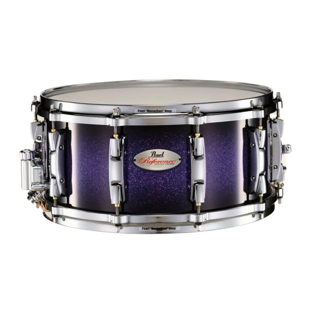 Pearl 14"X6.5" Reference Pure Snare Drum With Black Nickel Hardware - Purple Craze Ii 1