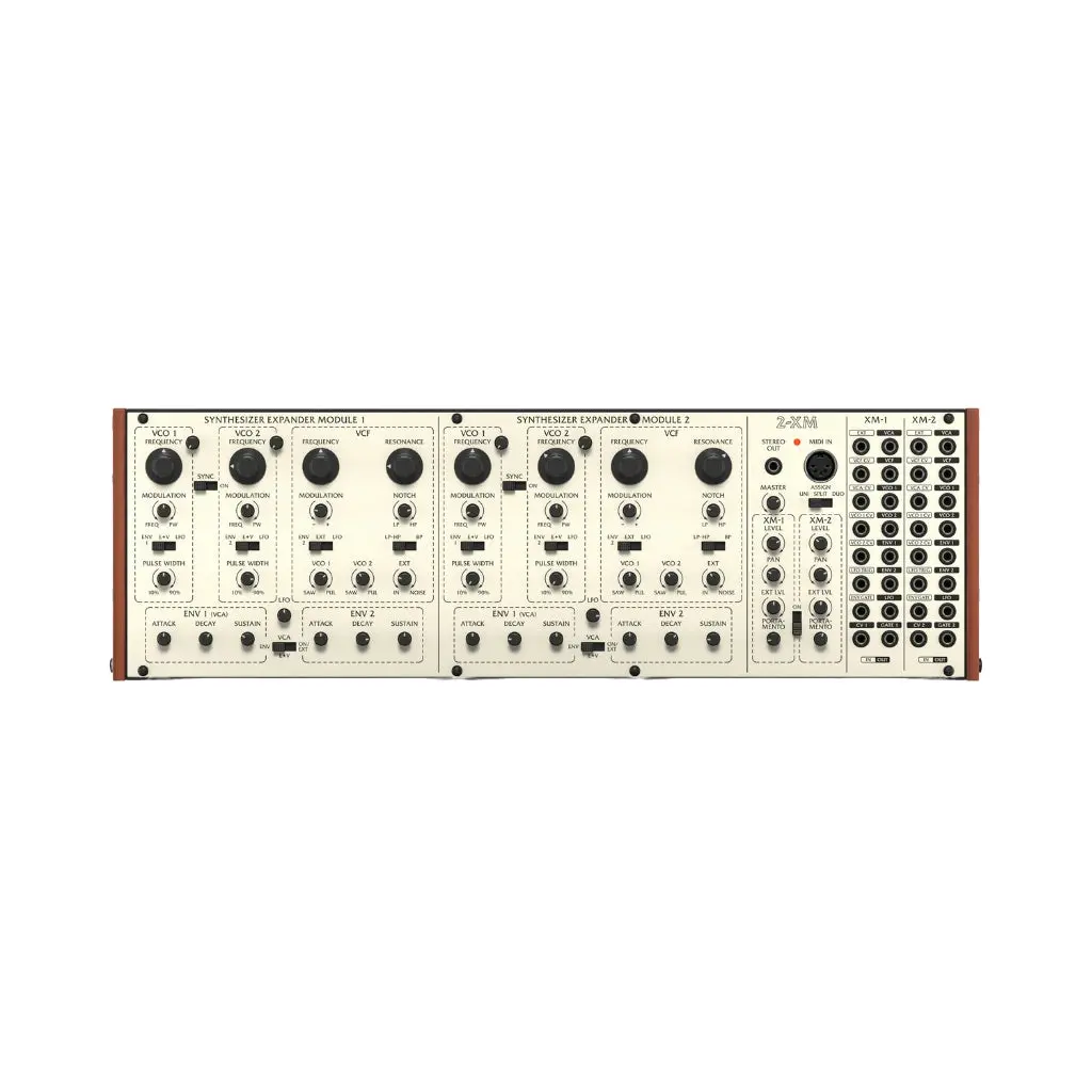 Behringer 2-Xm Duophonic Analog Synthesizer Expander Module 1