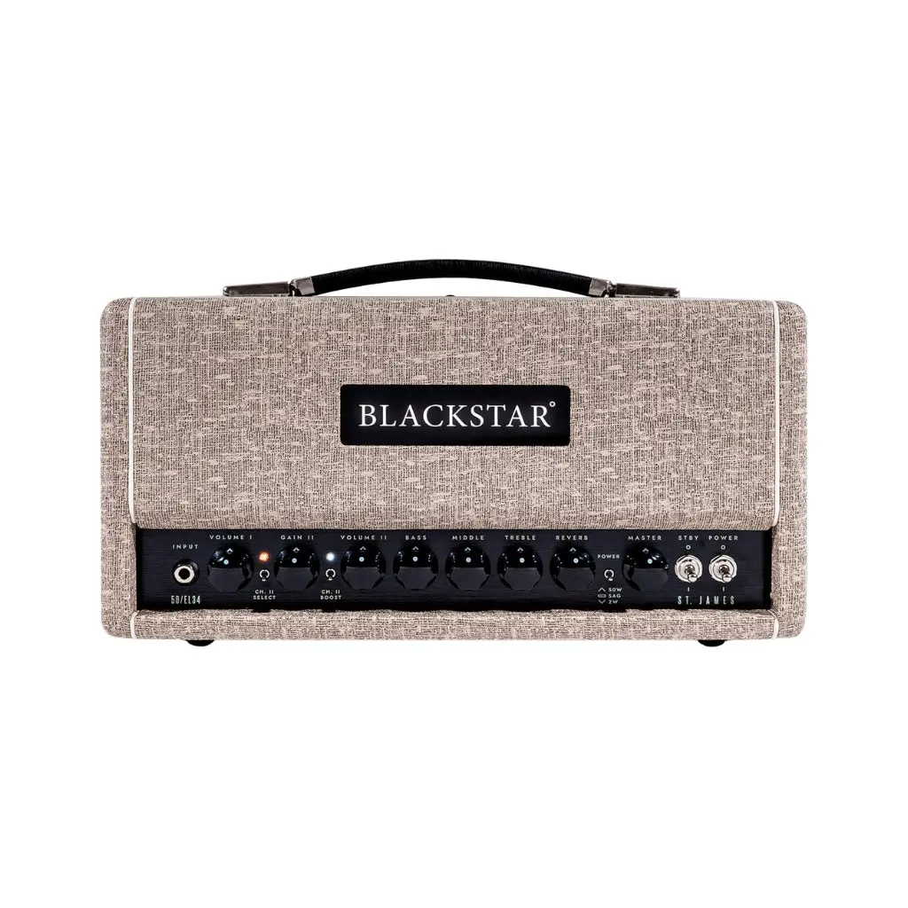 Blackstar St. James 50 El34h Lightweight 50-Watt Head - Fawn 1