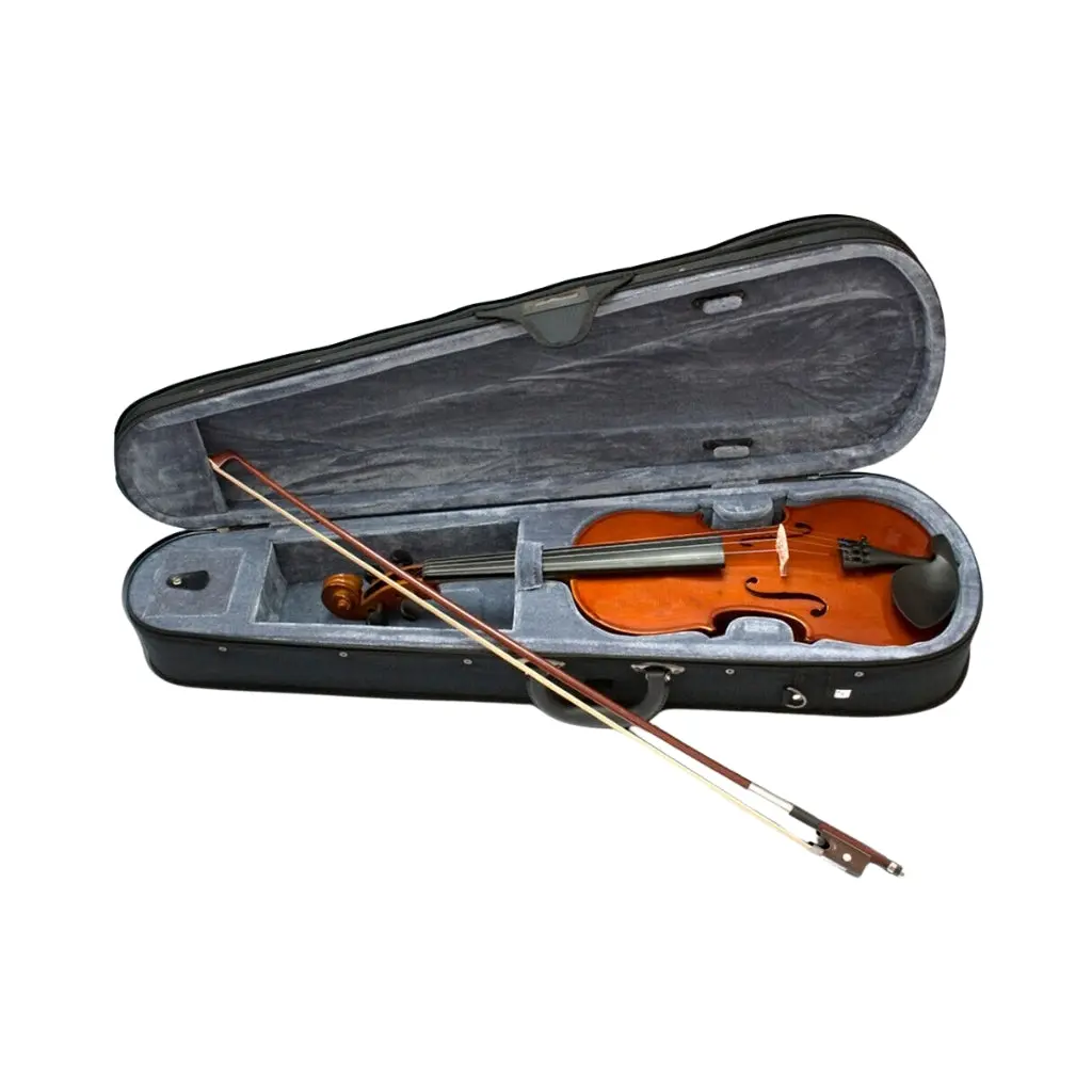 Valencia Sv111 1/4 Quarter Size Student Violin Outfit 1