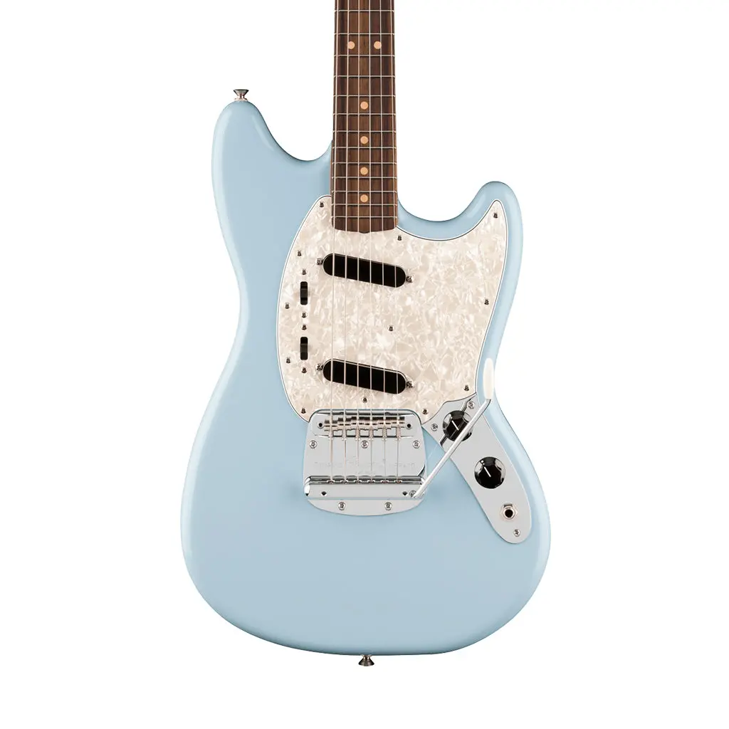 Fender Vintera Iii Mid 60S Mustang Rosewood Electric Guitar - Sonic Blue 1