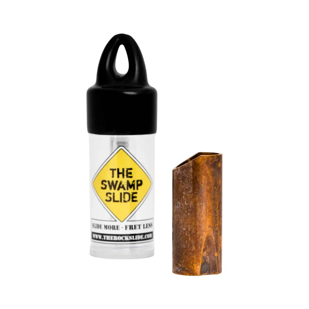 The Rock Slide Aged Brass Swamp Slide - Extra Large 1