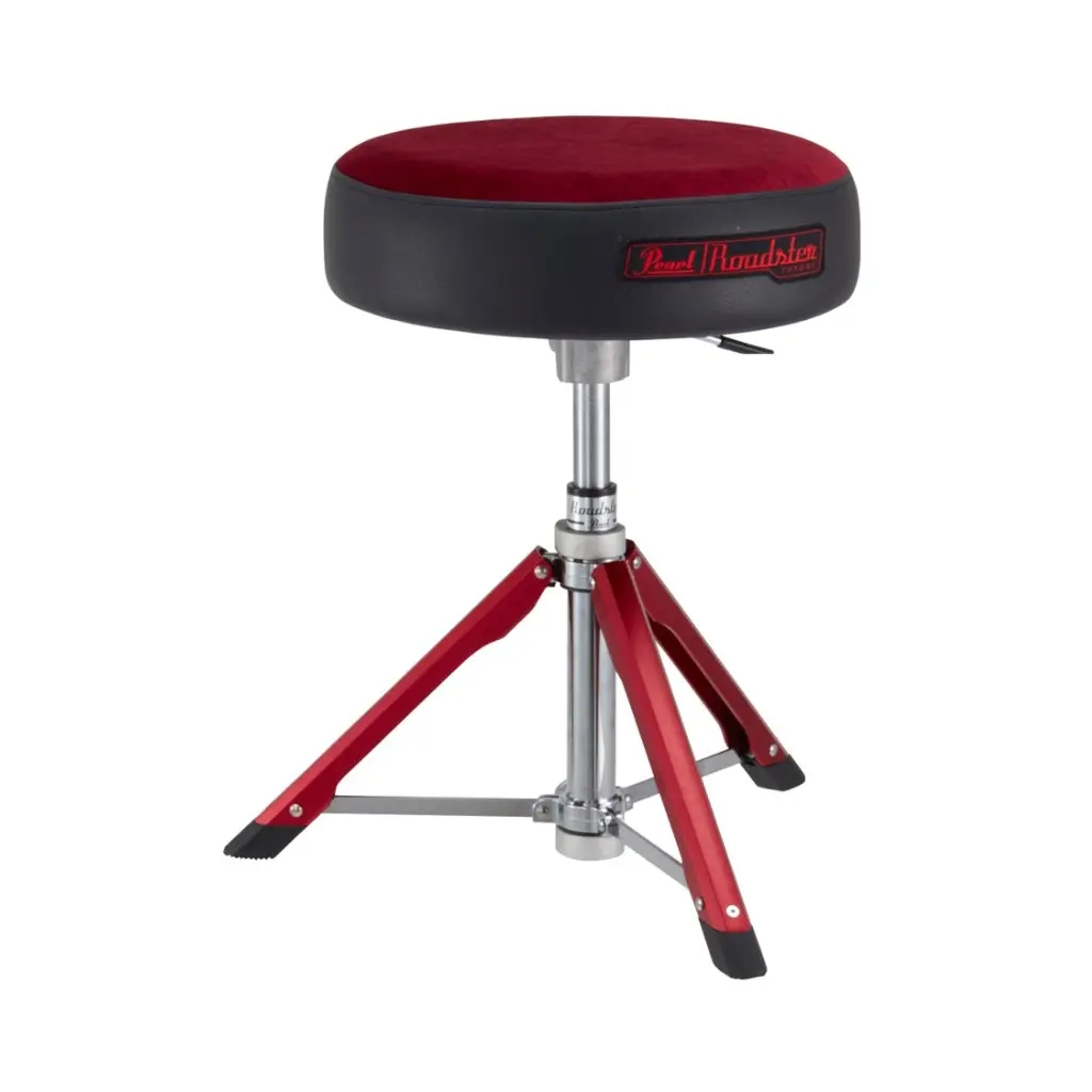 Pearl D1500rglrst Limited Edition Pearl Roadster Drum Throne - Red 1