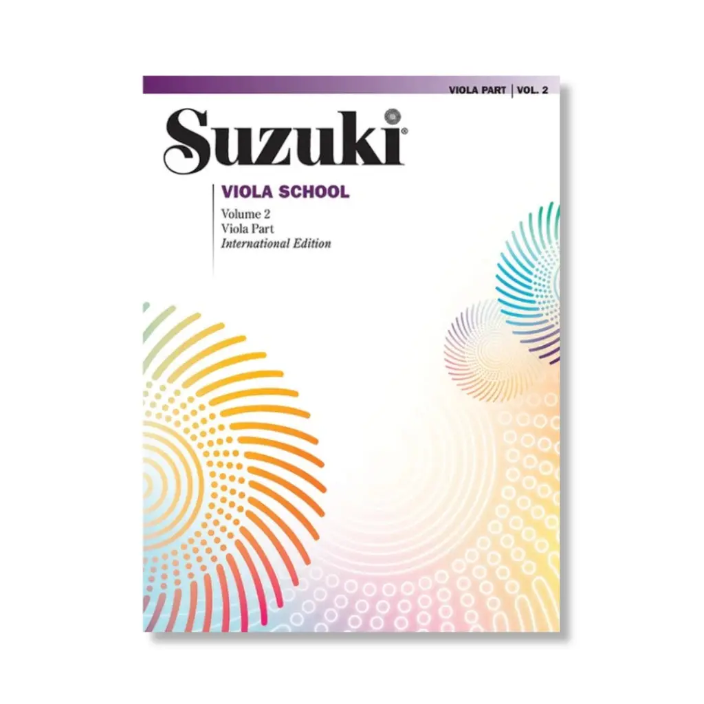Suzuki Viola School Volume 2 Viola Part Music Book 1