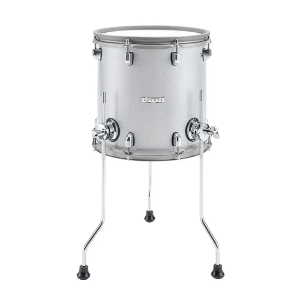 Efnote Efd-T1212 Ws Electronic Floor Tom Drum Pad - 12 X 12 Inch, White Sparkle 1