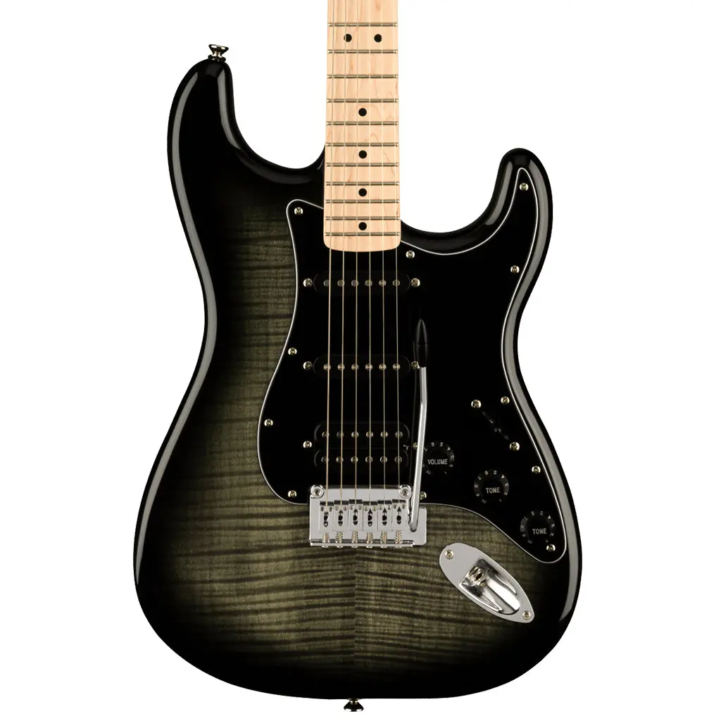 Squier Affinity Stratocaster Fmt Hss - Black Burst 1