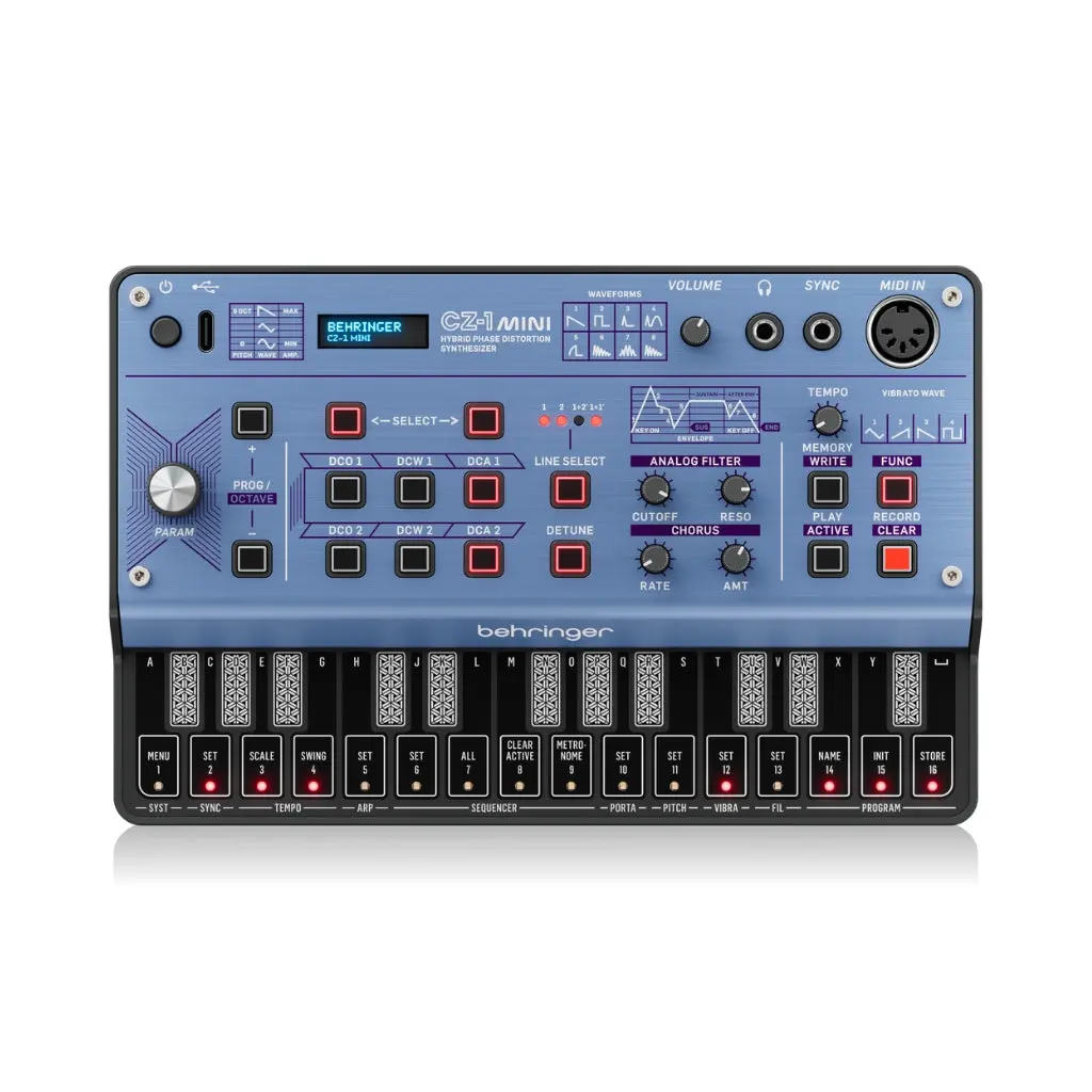 Behringer Cz-1 Mini Hybrid Phase Distortion Synthesizer 1