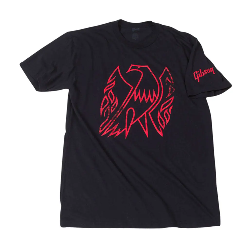 Gibson Firebird T Shirt - Black - Medium 1
