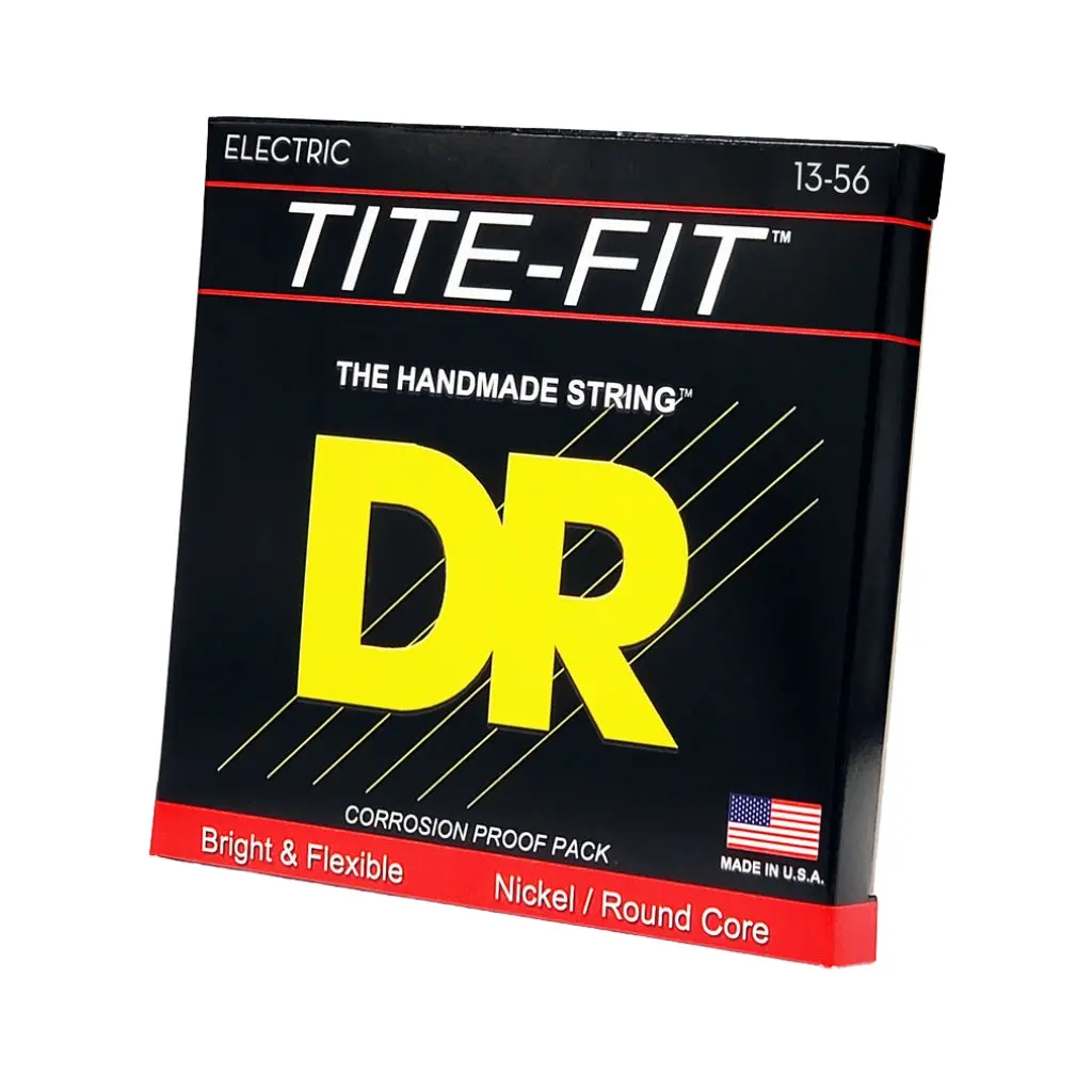 Dr Tite-Fit Compression Wound Electric Guitar Strings - Mega Heavy 13-56 1