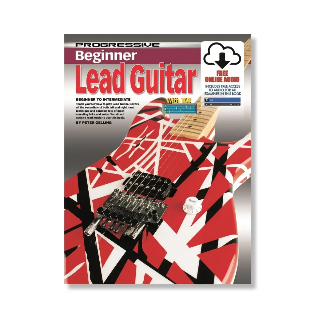 Progressive Beginner Lead Guitar - Book/Online Audio 1