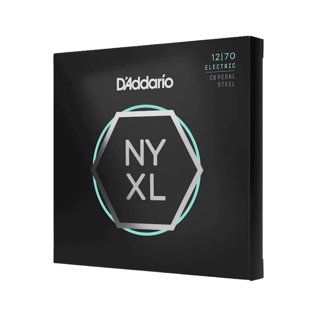 D'addario Nyxl1270ps Nyxl Nickel Wound Strings For C6th Pedal Steel - .012-.070, Custom Medium 1