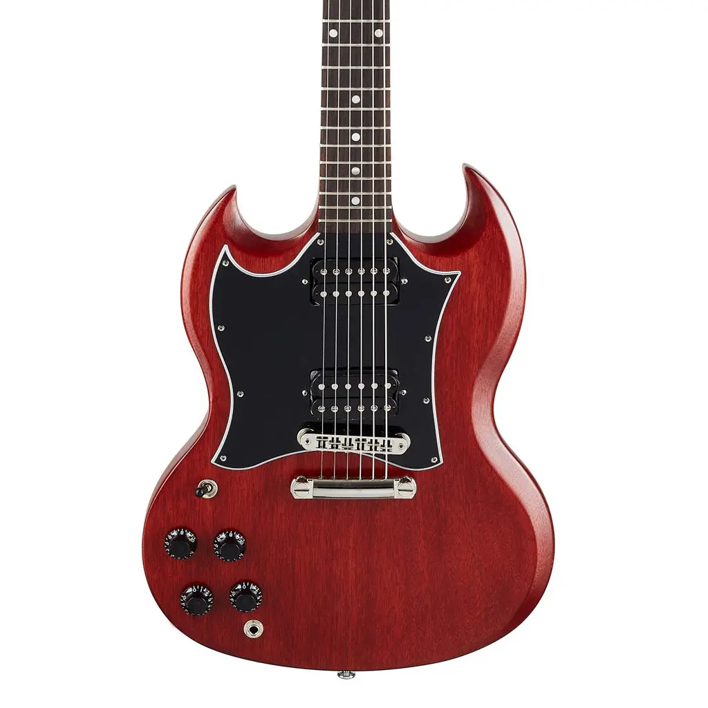 Gibson Sg Tribute Satin Left Handed Electric Guitar - Vintage Cherry 1