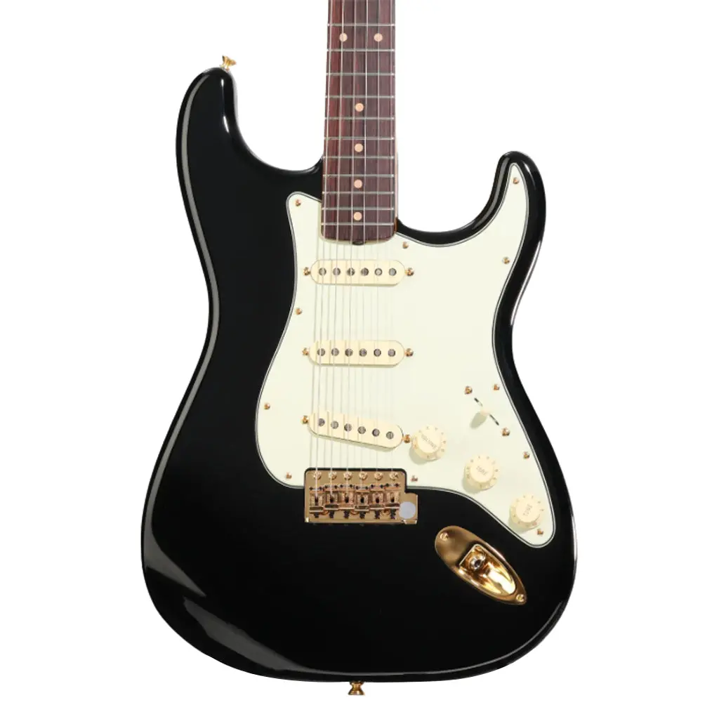Fender Limited American Vintage Ii 1961 Stratocaster Electric Guitar - Black, Rosewood Fingerboard 1
