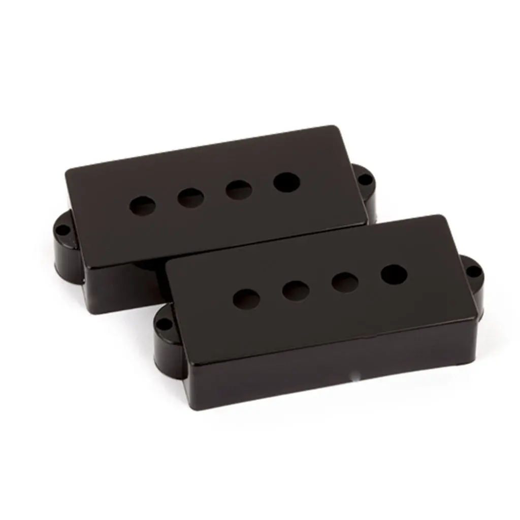 Fender - Pickup Covers - Pure Vintage Precision Bass - Black (2) 1