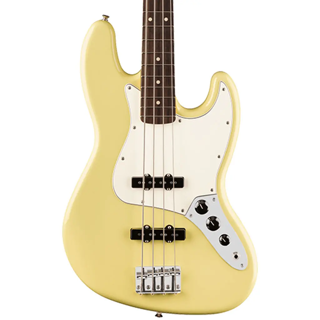 Fender Player Ii Jazz Bass Rosewood Fretboard Hialeah Yellow 1