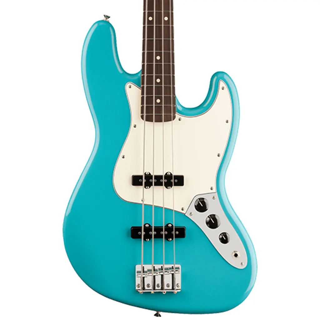 Fender Player Ii Jazz Bass Rosewood Fretboard Aquatone Blue 1