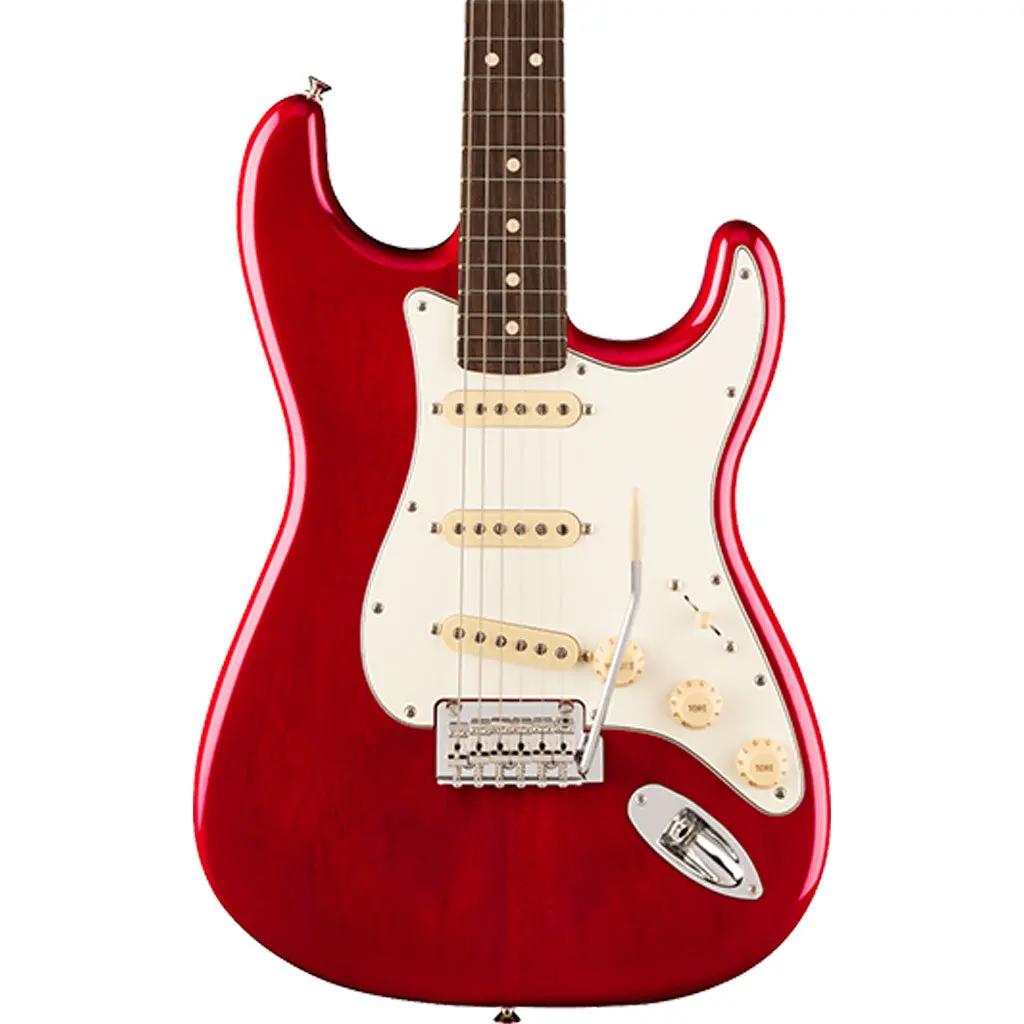 Fender Player Ii Stratocaster Chambered Mahogany Body - Rosewood Fretboard - Transparent Cherry Burst 1