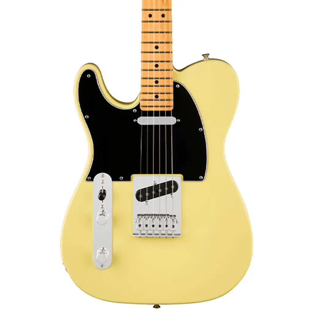 Fender Player Ii Left Handed Telecaster Maple Fretboard Hialeah Yellow 1