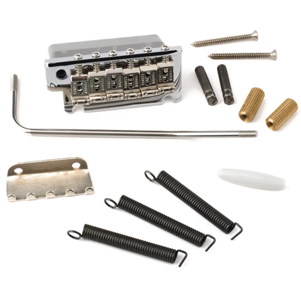 Fender Bridge American Strat (08- Present) Chrome (Full Kit) 1