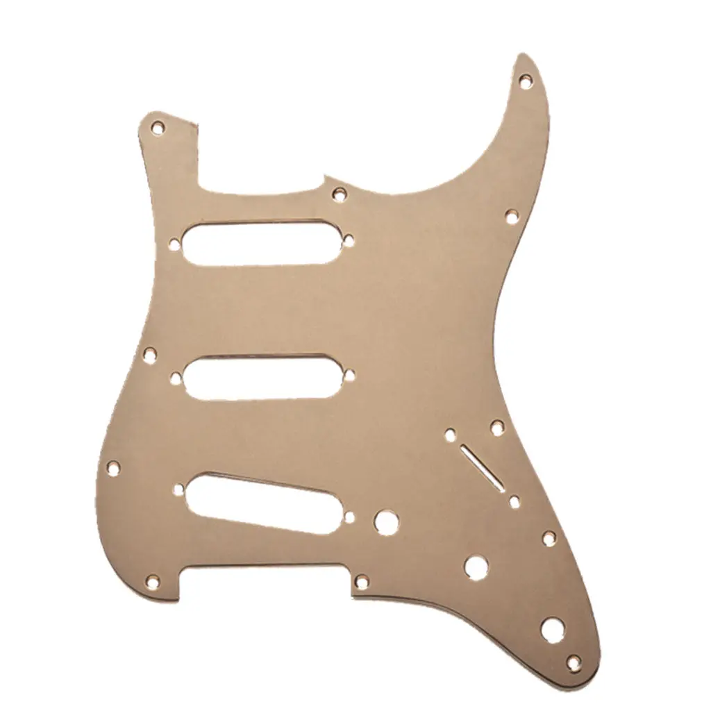 Fender 11-Hole Modern 1-Ply Anodized Stratocaster S/S/S Pickguard 1