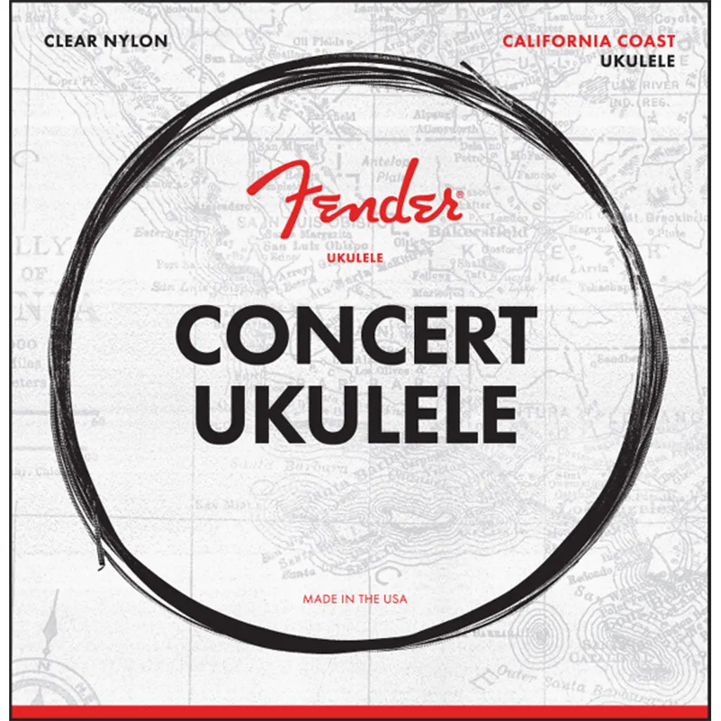 Fender - Concert Ukulele Strings, Set Of Four 1