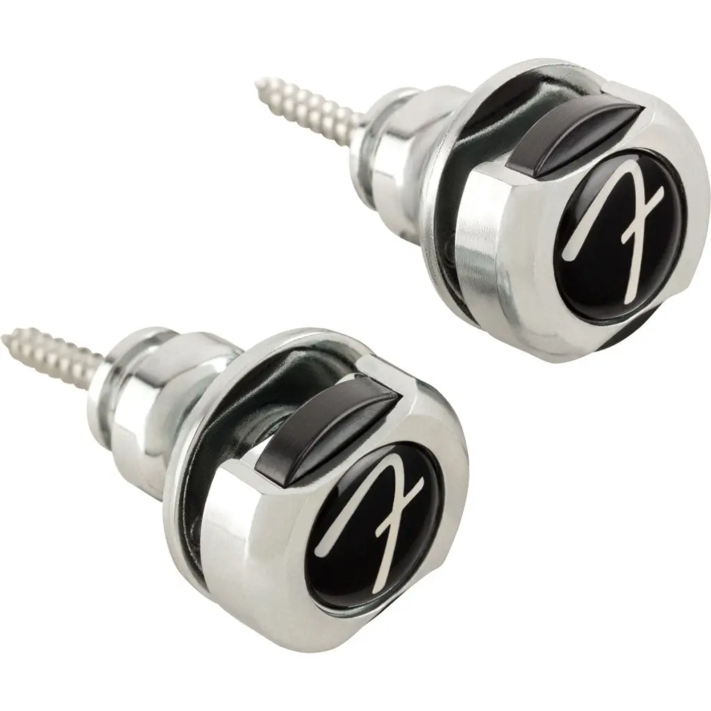 Fender Infinity Strap Locks - Chrome 1