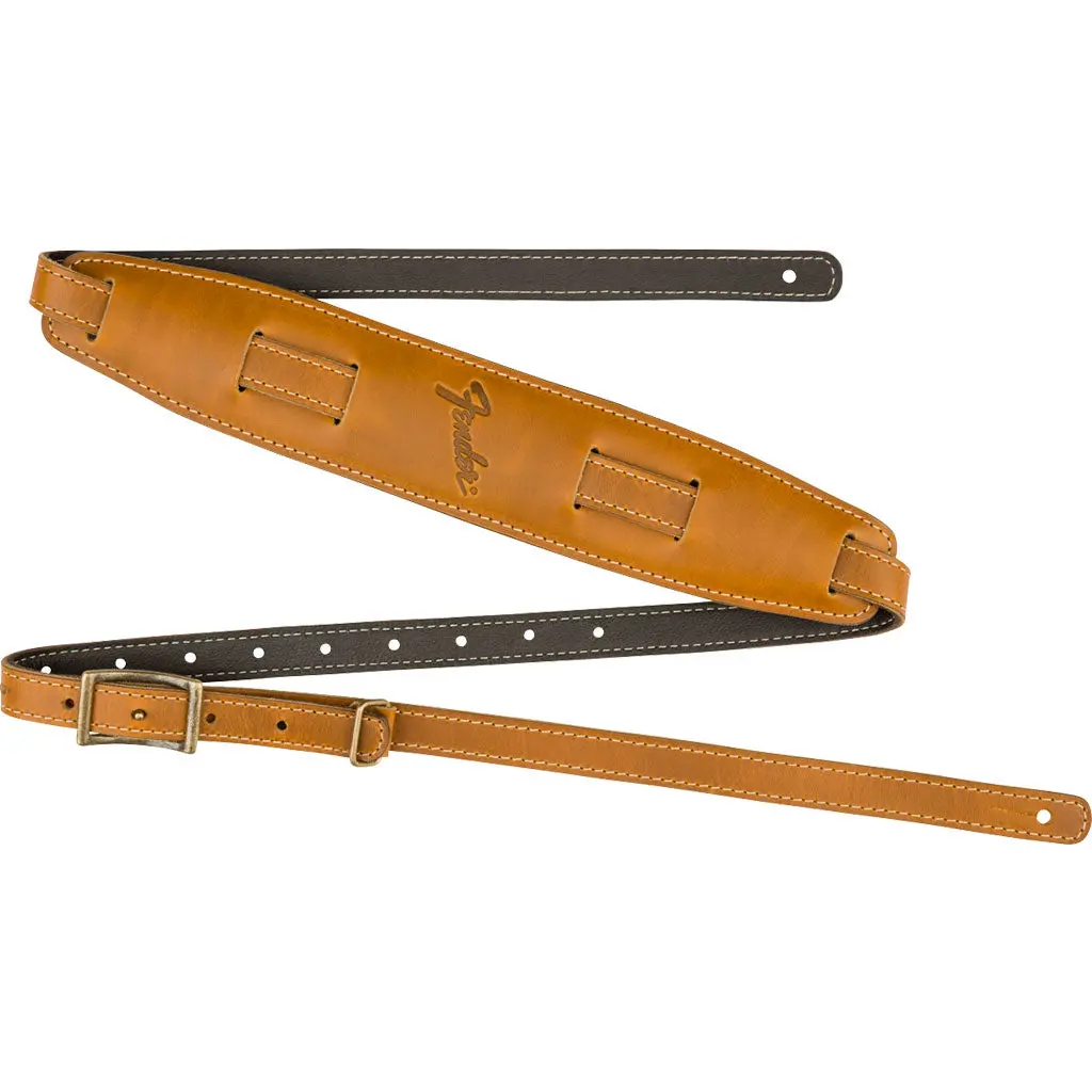 Fender Mustang Saddle Strap - Butterscotch 1