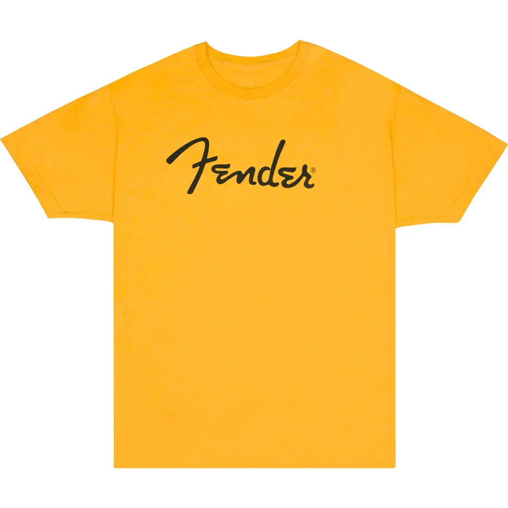 Fender® Spaghetti Logo T-Shirt, Butterscotch Blonde, S 1