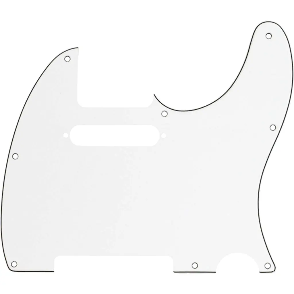 Fender - Pickguard, Telecaster®, 8-Hole Mount, Parchment, 3-Ply 1